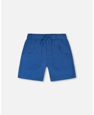 Big Boys Parachute Shorts with Patch Pockets