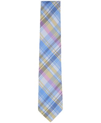 Men's Classic Plaid Pattern Tie
