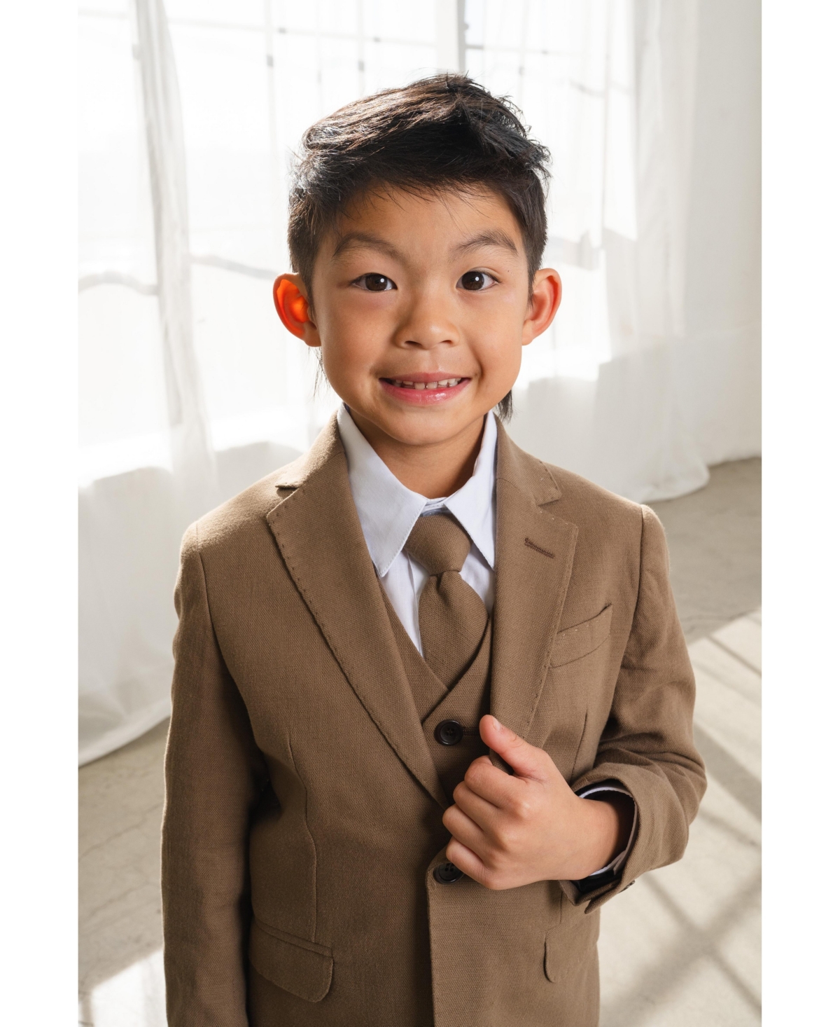 Peanut Butter Collection Boys Oasis Safari Suit Set