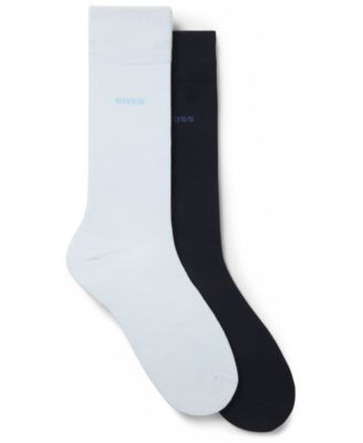 Men's Solid Socks, 2-Pack