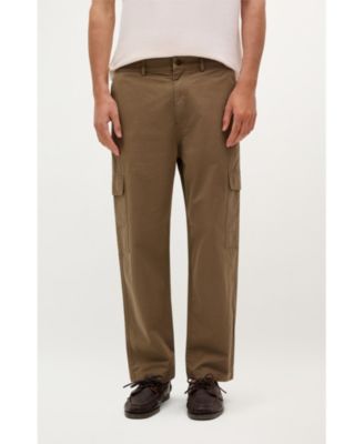 Men's Cargo Linen Pants