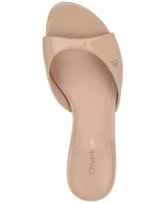 Women's Vixie Slip-On Kitten Heel Dress Sandals