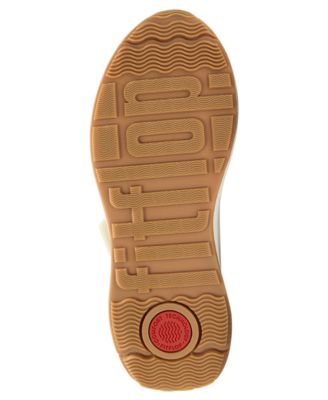 Women's F-Mode Flow Knit Suede Mary Jane Almond Toe Sneakers