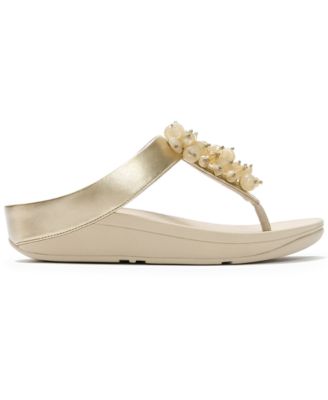 Women's Fino Bead Cluster Toe Post Slip-On Sandals