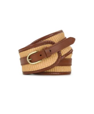 Aude Spring Wicker Belt
