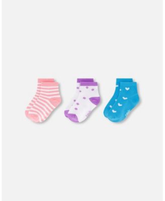 Girl Socks (3 Pairs) Striped