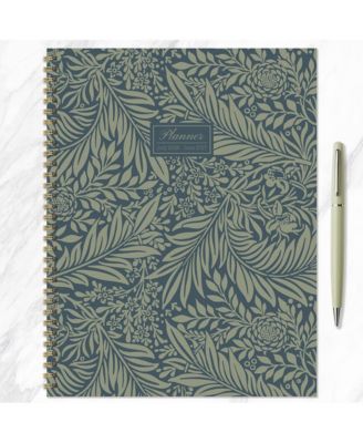 July 2026 - June 2027 Leaf Motif Large Weekly Monthly Planner