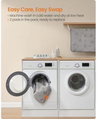 2-Pack Washable Pee Pads for Dogs, 36" x 34", 4-Layer Absorbent Waterproof TPU, Non-Slip Backing