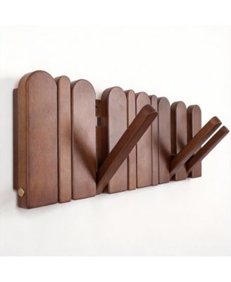 Elegant Magnetic Coat Rack for Entryway, Hallway, and Bathroom