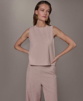 Donna Karan New York - Women's Crewneck Crop Top