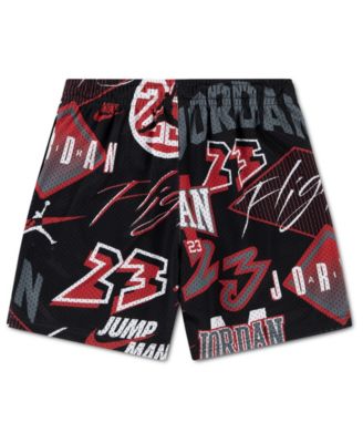 Boys' 8-18 Dynasty Printed Elastic Waist Shorts