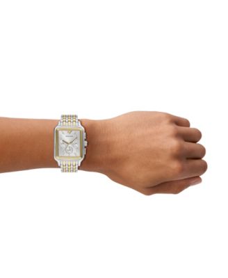 Men's Quartz Chronograph Two-Tone Stainless Steel Watch, 38mm