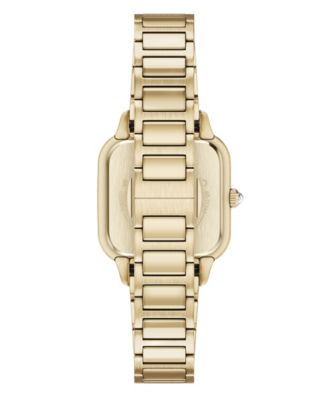 Women's Quartz Three-Hand Gold Stainless Steel Watch, 35mm
