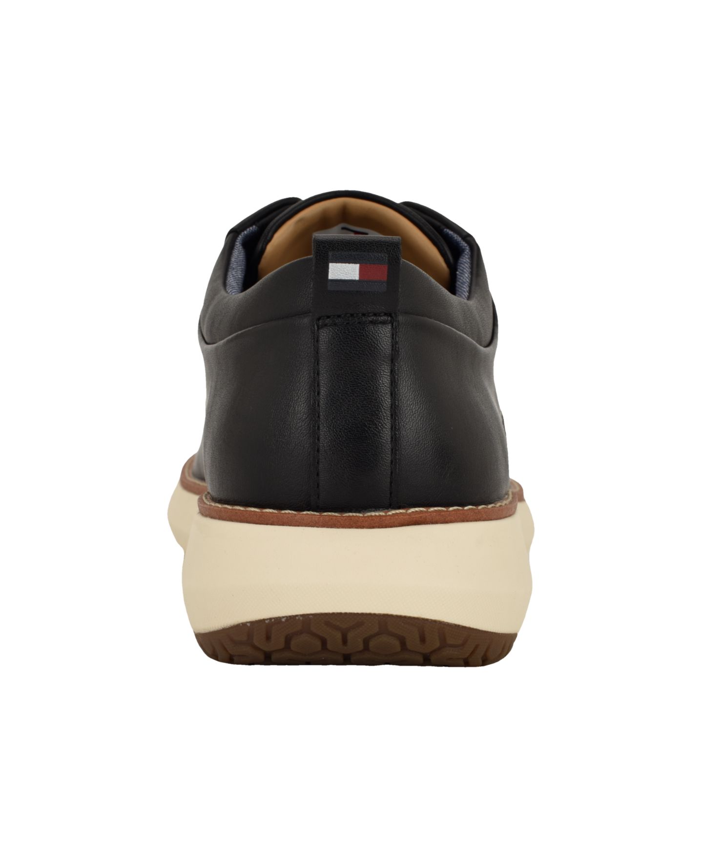Обувь Tommy Hilfiger Men's Foray Dress Casual Lace-Up Shoes, цвет: Чёрный — фото 3