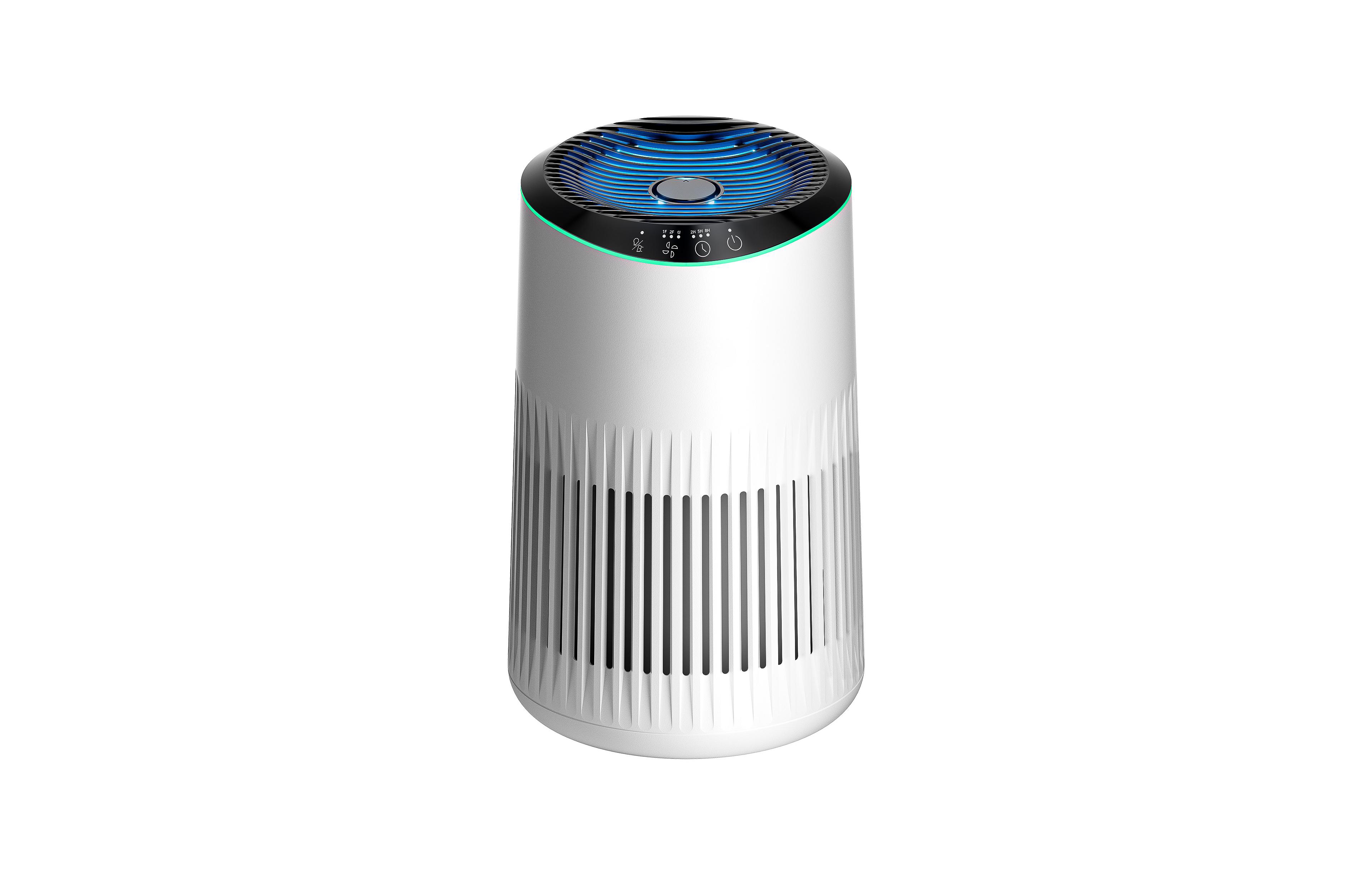 Morento Hepa Small Air Purifier for Bedroom Home with Fragrance Sponge, Up to 225 Sqft