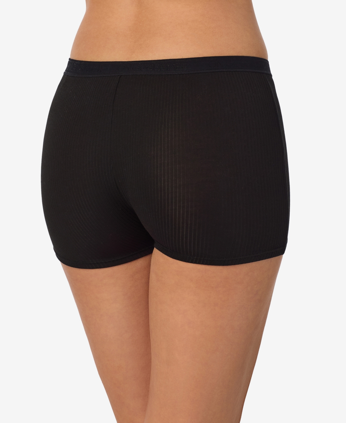 On Gossamer Women's Cabana Cotton Rib Solid Boxer Shorts