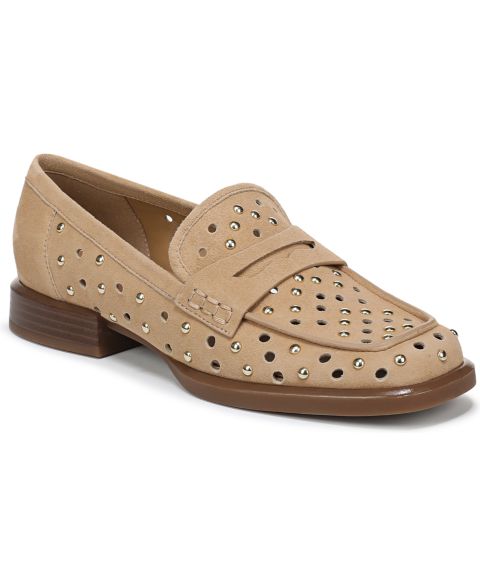 Женские туфли 27 EDIT Naturalizer Haven-Perf Slip-On, цвет: Дюнный рыжевато-коричневый замшевый