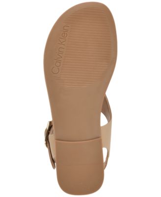 Women's Moraca Buckle T-Strap Flat Sandals