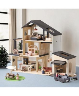 Wooden Dollhouse - Garage