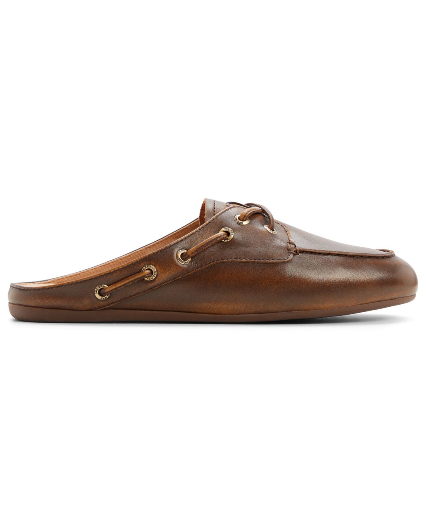 Женские сабо Sperry Slim Boat Slip-On Mule, цвет: Коричневый — фото 2