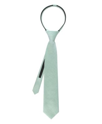 Boys' Marion Solid Pre-Tied Zipper Tie