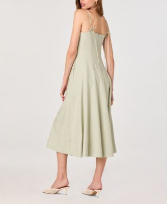 Women's Trisha Sleeveless Square Neck Dress