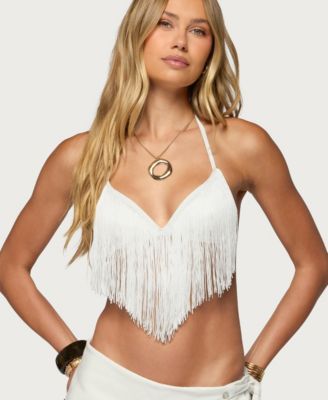 Women's Kienna Fringed Bra Top