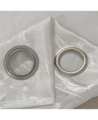 100% Polyester 200 GSM Dyson Embossed Blackout Grommet Curtain Panel