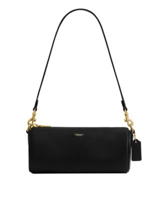 Barrel Small Leather Slim Shoulder Bag