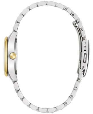Women's Classic Two-Tone Stainless Steel Bracelet Watch, 28mm