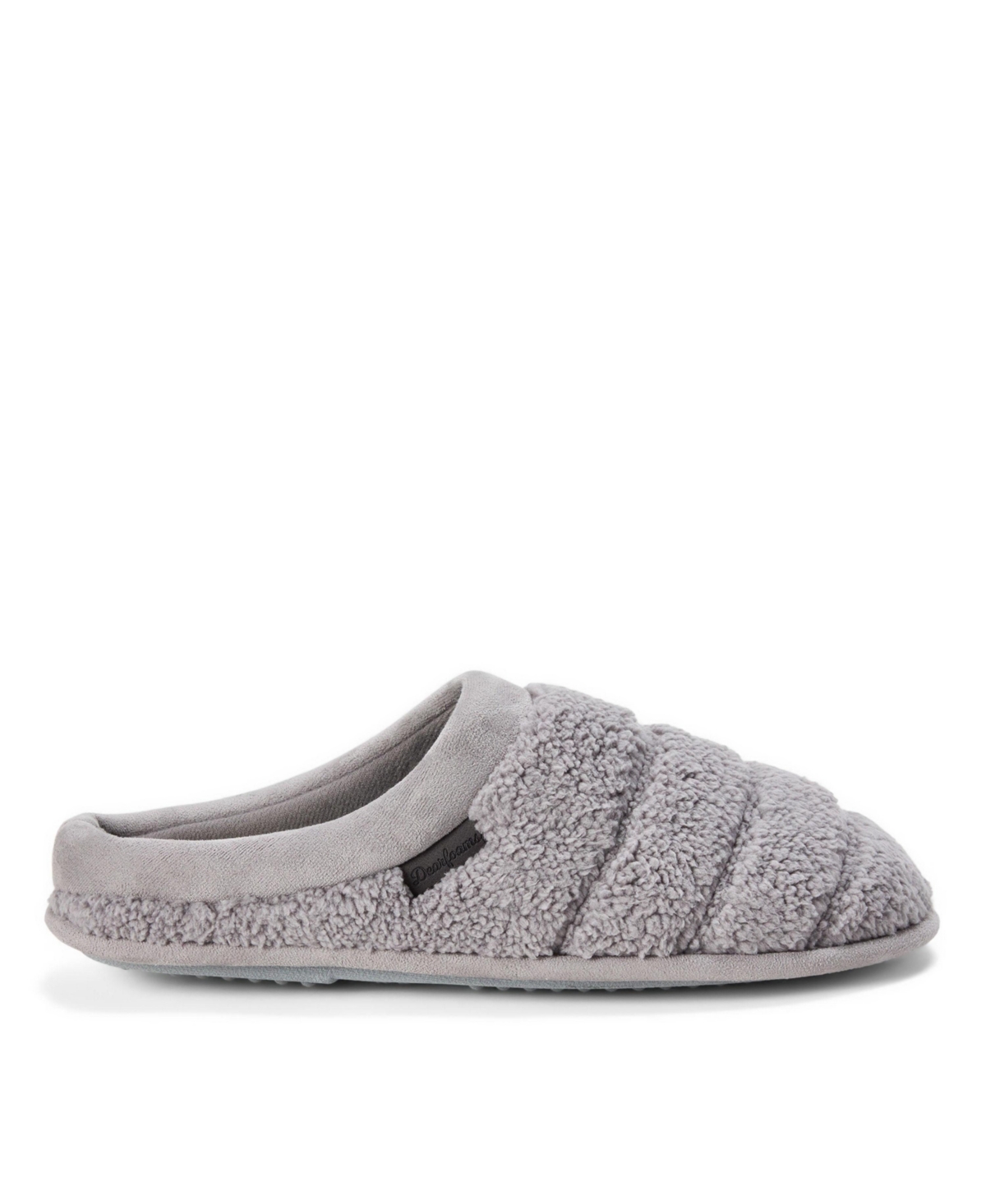 Dearfoams Men's Asher Quilted Clog House Slipper