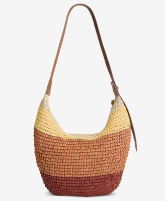 Straw Hobo Bag