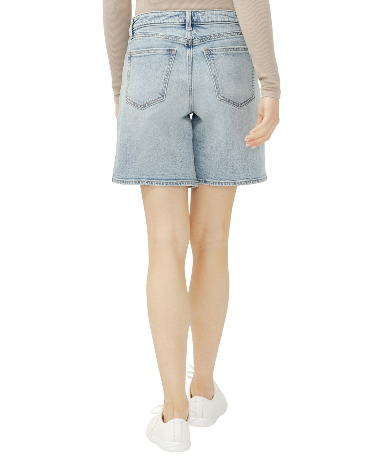 Женские шорты Silver Jeans Co. Loose & Low-Rise, цвет: Santa Rosa — фото 4