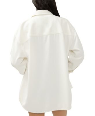 Women's Relaxed Button-Up Shirt