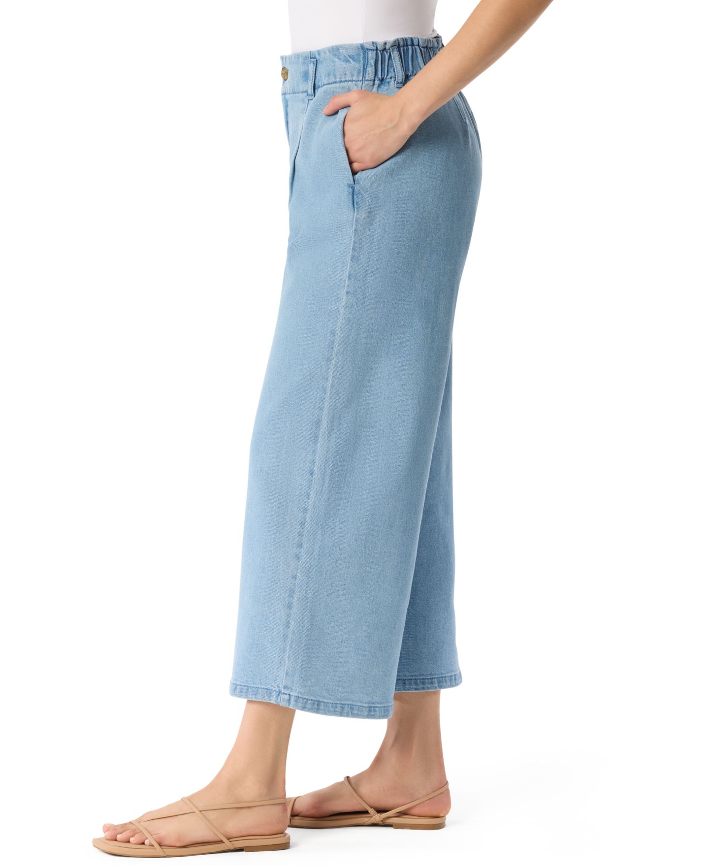Женские брюки Gloria Vanderbilt Wide-Leg Crop Pants, цвет: Bahamas — фото 2