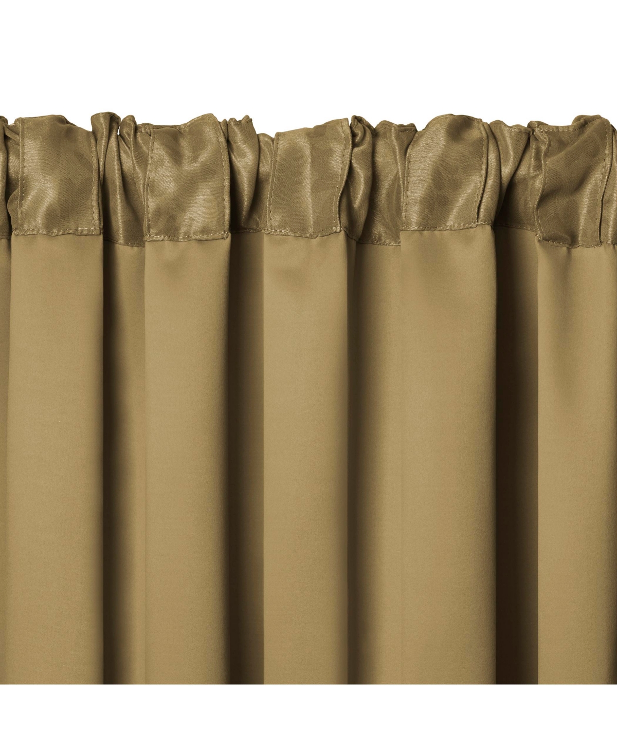 Elrene Home Fashions Antonia Damask Print Blackout Window Curtain