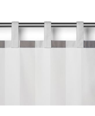 Highland Stripe Indoor/Outdoor Window Curtain