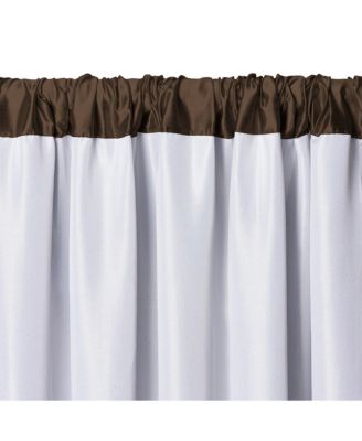 Versailles Faux Silk Blackout Window Curtain