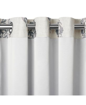 Navara Medallion Room Darkening Window Curtain