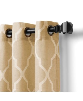 Medalia Geometric Window Curtain Panel