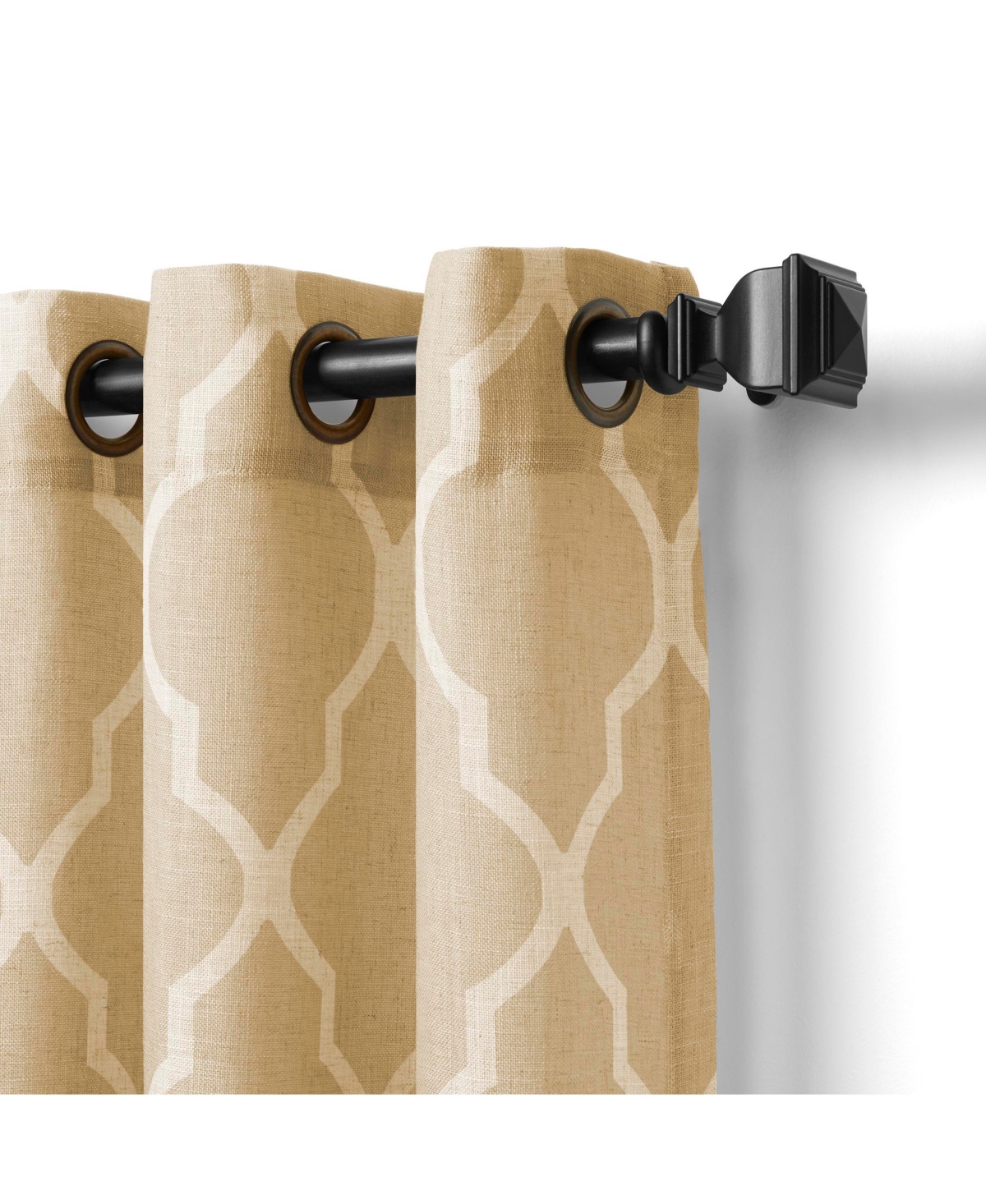 Elrene Home Fashions Medalia Geometric Window Curtain Panel
