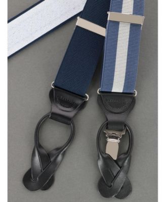 Men's Hudson Nylon Button End Suspenders