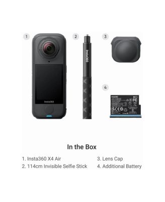 X4 Air 8K 360 Action Camera Starter Bundle