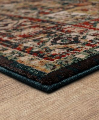 Spice Market Alacantara Sapphire 8' x 11' Area Rug