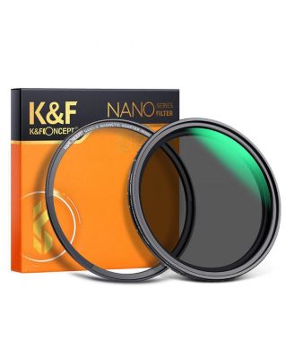 49mm Nano-X ND2-32 1-5 Stop Magnetic Variable Neutral Density Lens Filter