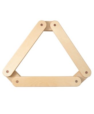 3-Piece Wooden Balance Beam Stepping Stones for Toddler Motor Skills Development