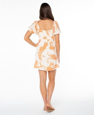 Women's Sweetheart Neck Mini Dress