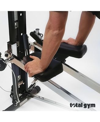 Attachable Ab Crunch Accessory and DVD for Home Gym Workout Machines