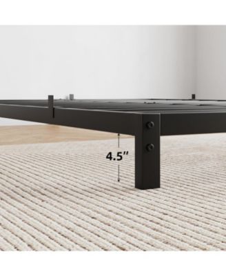6 Inch Full Bed Frame No Box Spring Needed, Low Profile Bed Frame Heavy Duty Metal Platform Full Non-Slip Metal Bed Frame