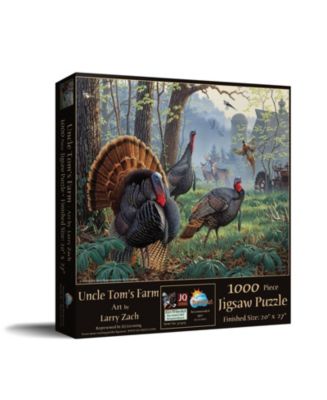 SunsOut Uncle Tom's Farm 1000 piece Jigsaw Puzzle for Adults ...